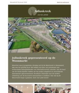 Woonmarkt druk bezocht!