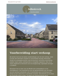 Binnenkort start de verkoop